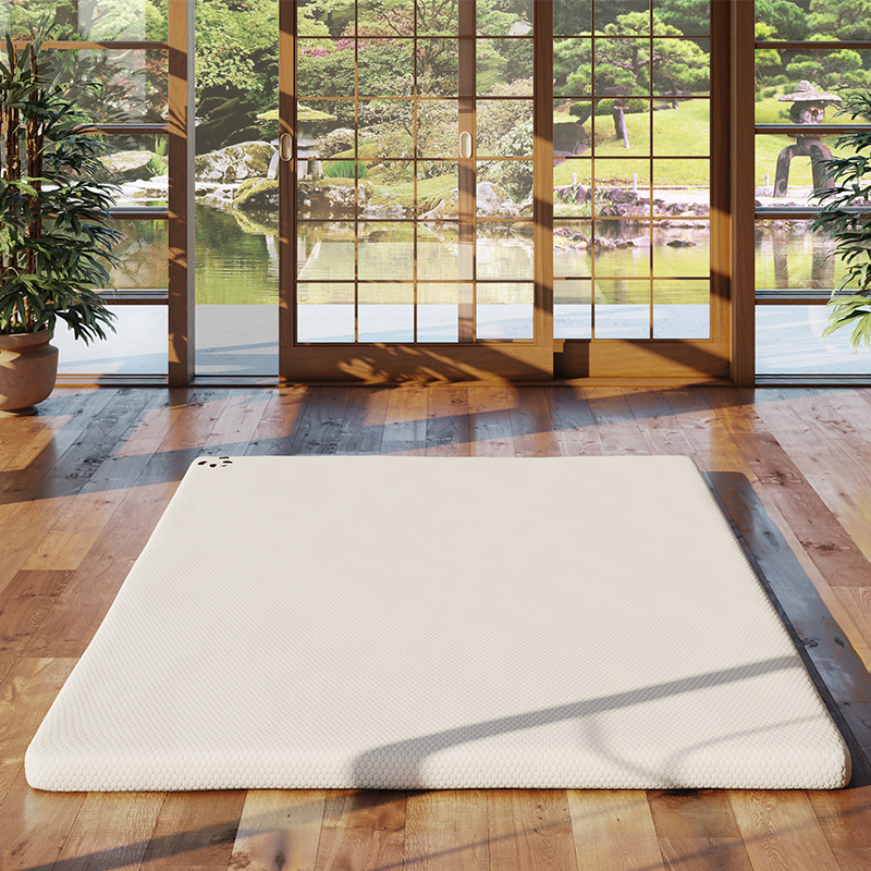 memory foam mattress topper yoga room